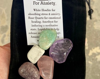 For Anxiety Crystal Set