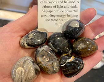 Silver Leaf Jasper Etsy