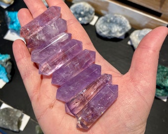 Double Terminated Amethyst Point