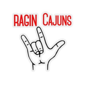 Ragin Cajun Stickers