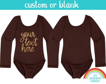 brown leotard