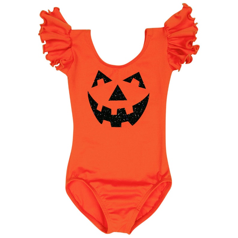 Halloween Jack O' Lantern / Pumpkin Leotard Costume / | Etsy