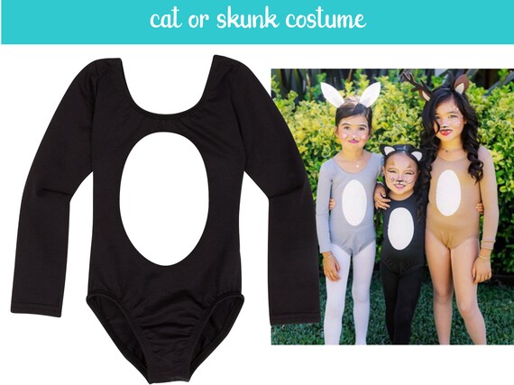 black cat leotard