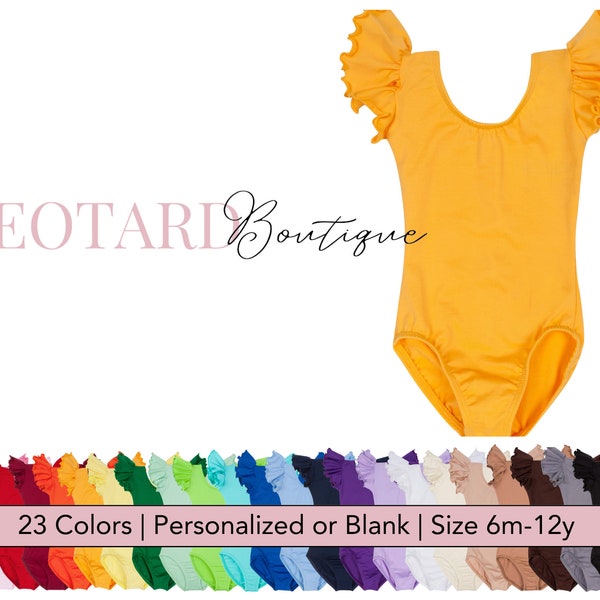Girls Gold Leotard Etsy