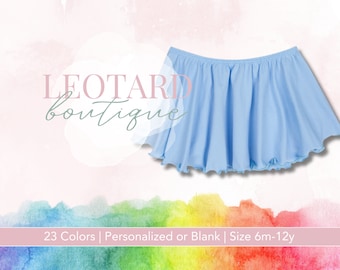 Light Blue | Ballet Skirt for Girls | Dance Wear | 23 Colors | Ready to Ship