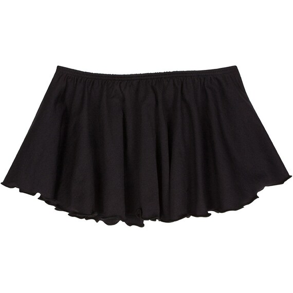 girls black dance skirt