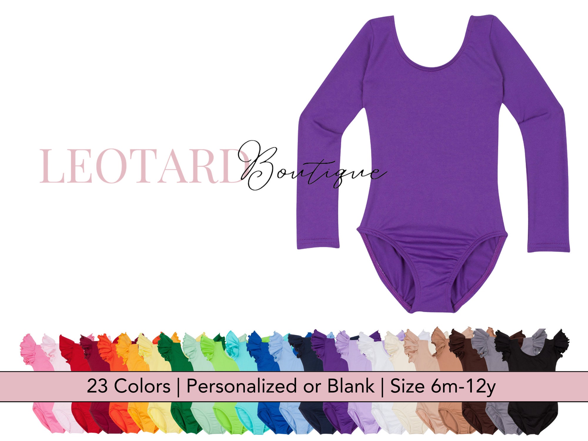 Long Sleeve Leotard - Etsy
