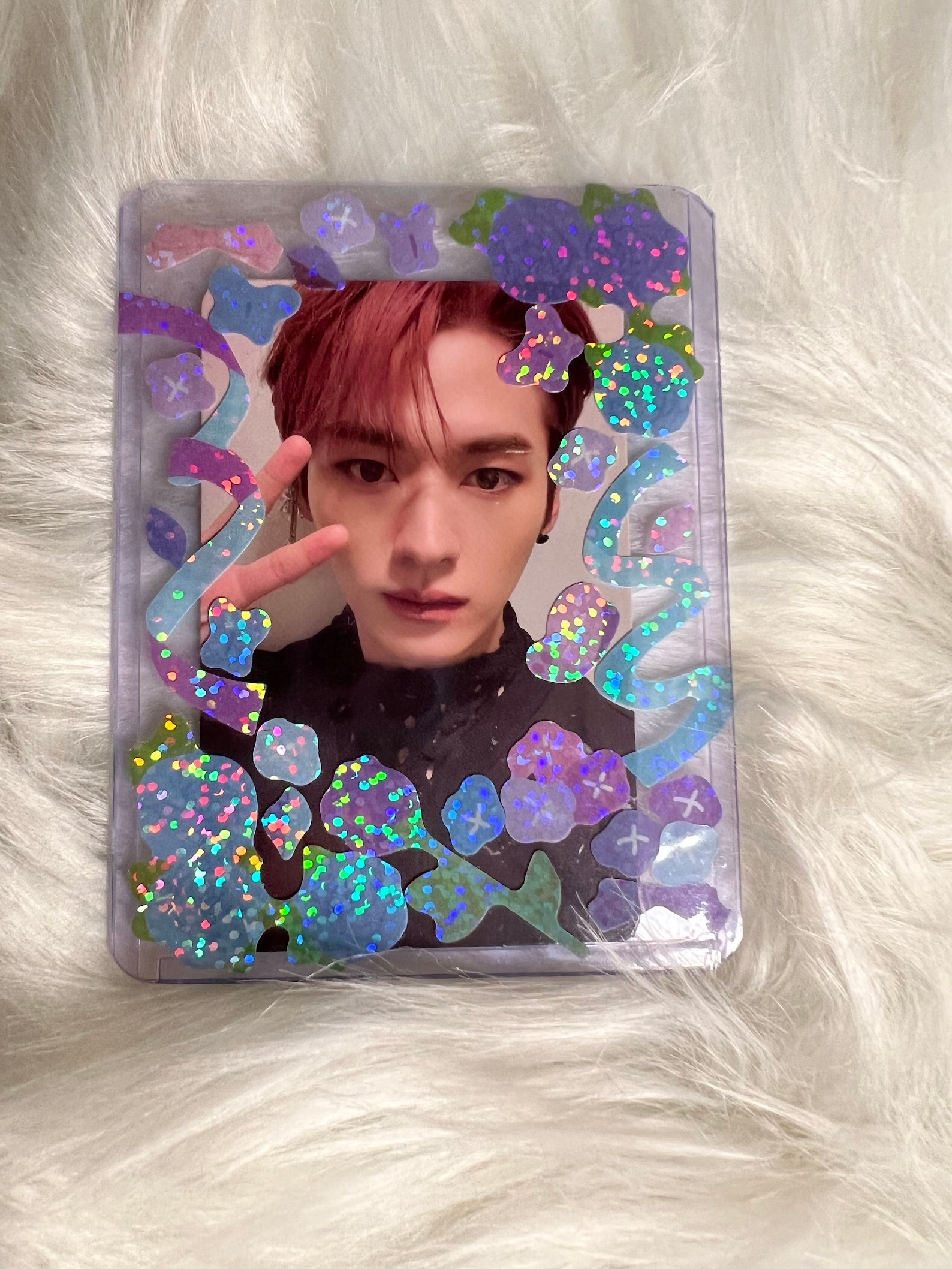 Decorated Toploader Deco Kpop Photocard Holder Etsy