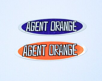 Agent Orange Band Etsy