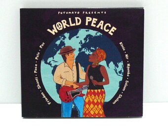Putumayo Presents World Peace Compact Disc / Folk, World, Country CD / Keb Mo / Jackson Browne / Nina Simone / India.Arie / Mohawk Music