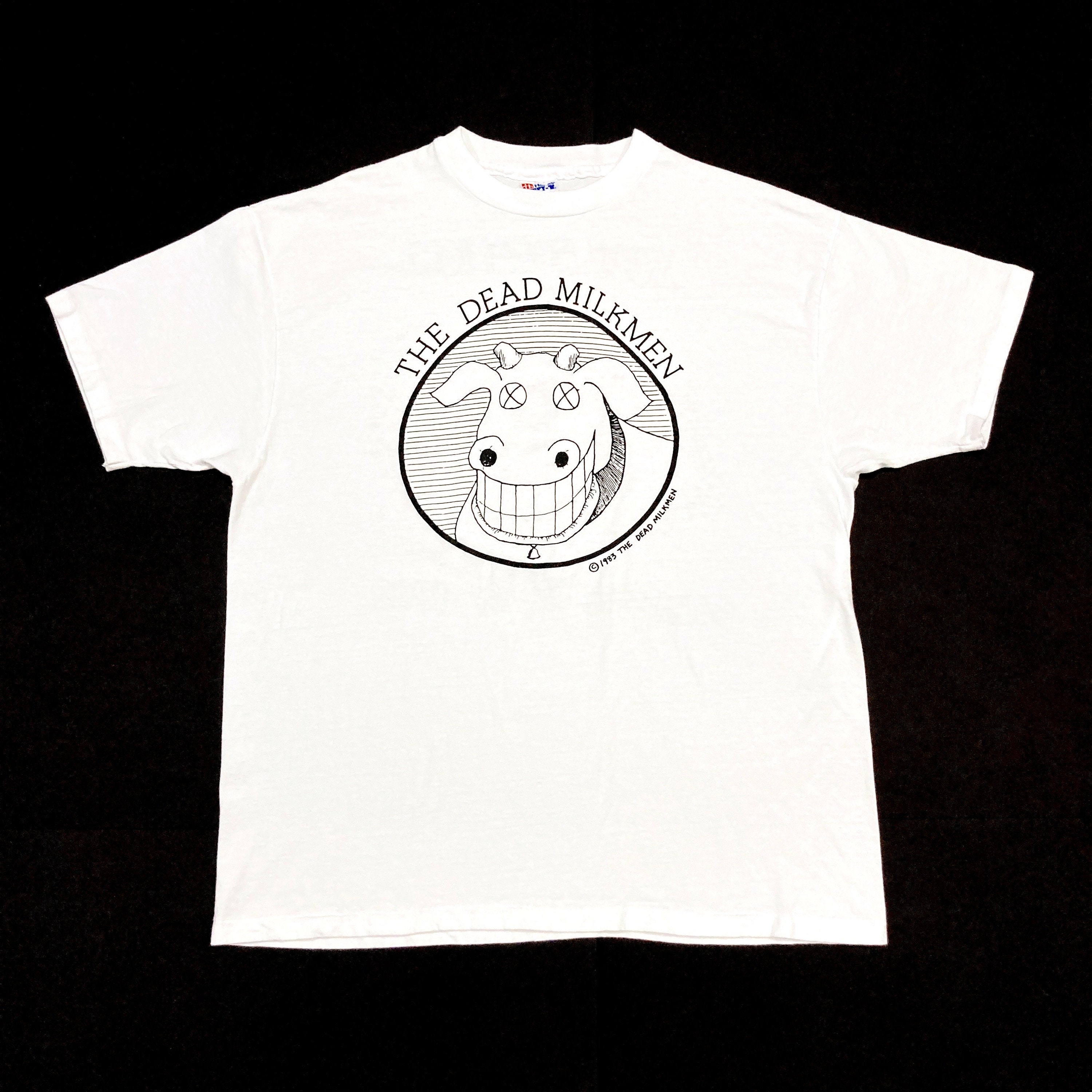 Dead Milkmen T Shirt - Soul Rotation Galactic 1992 Tour Original 