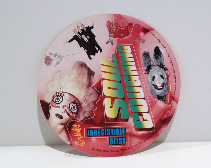 Soul Coughing Sticker Set 1996 Vintage Irresistible Bliss Album Cover