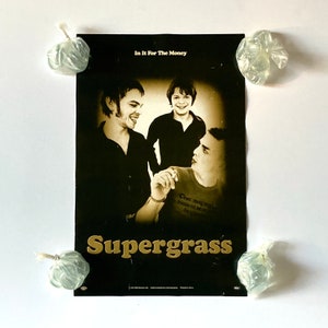 Supergrass Poster - Etsy