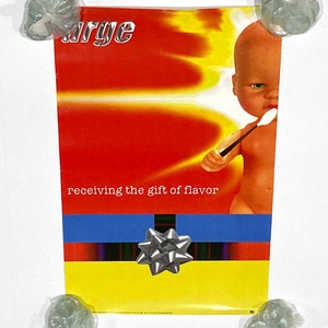 Póster de The Urge - Recibiendo el regalo del sabor 1995 / Banda de ska punk indie / Brainless Immortal / Póster original / Tienda de discos Mohawk Music