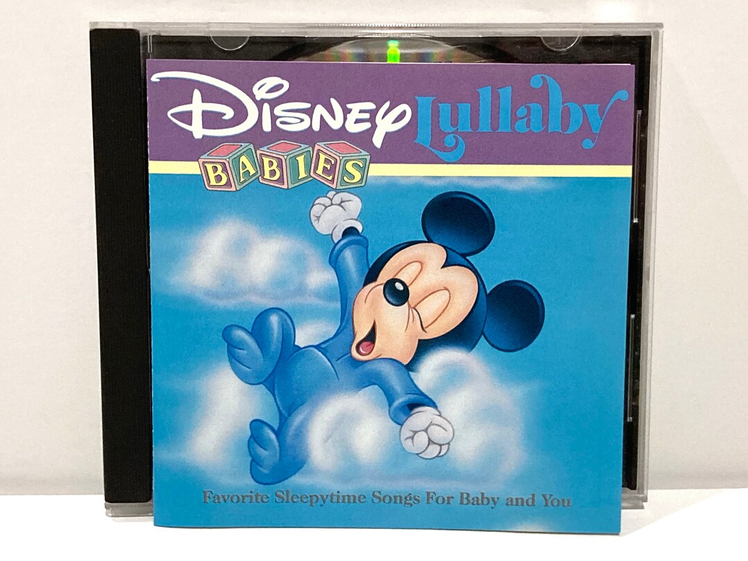 Vintage Disney Lullaby Babies Compact Disc CD 1991 Walt Disney Etsy