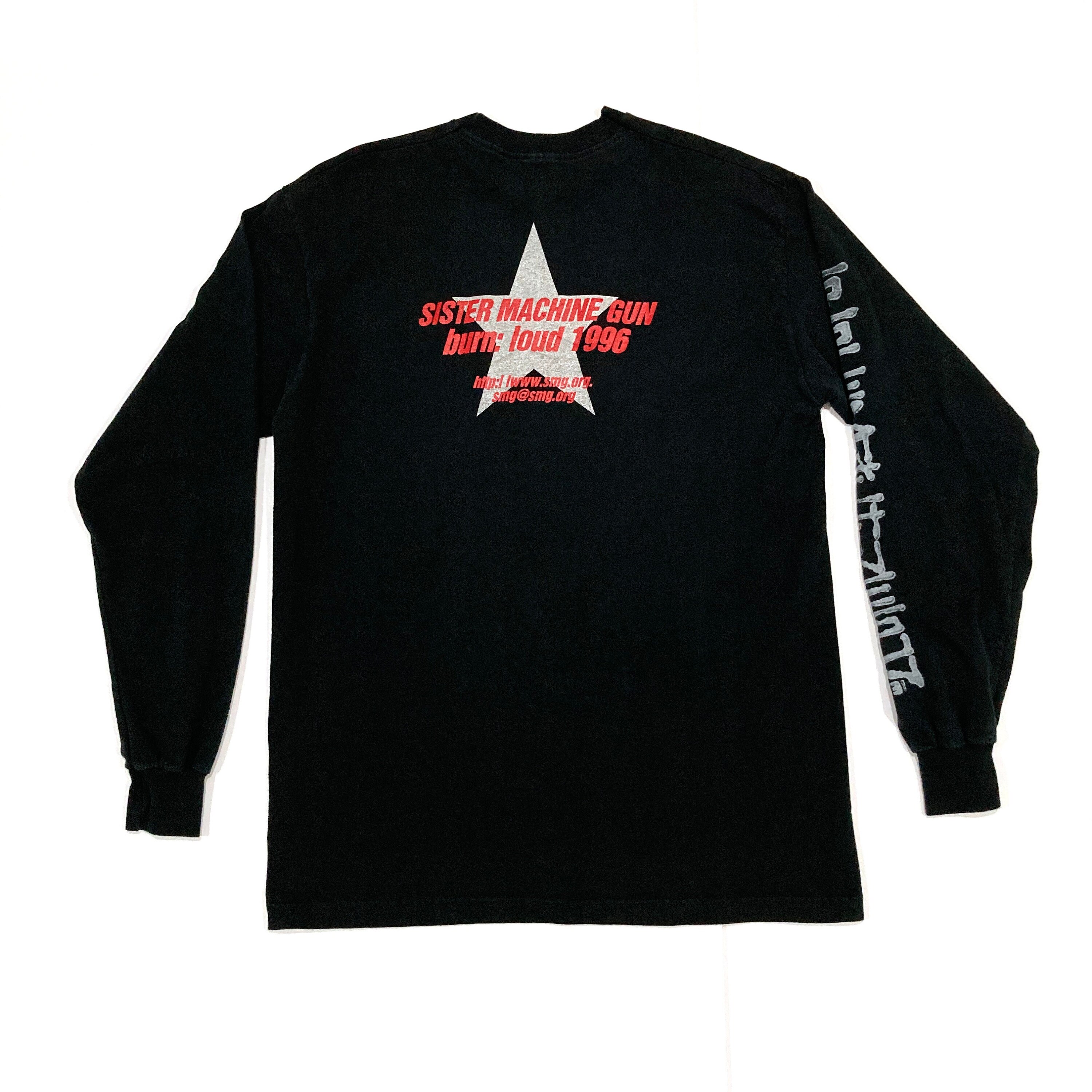 Sister Machine Gun T-shirt Vintage 1996 Burn Loud Concert Tour