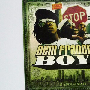 Dem Franchize Boyz Poster Flat / Vintage Square Poster / Jizzal Man