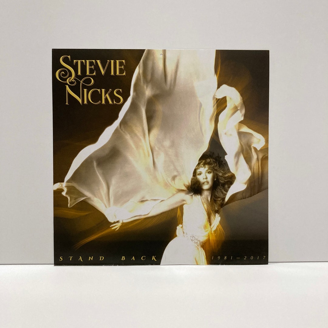 Stevie Nicks Calendar Page Poster Stand Back Recording Square Flat