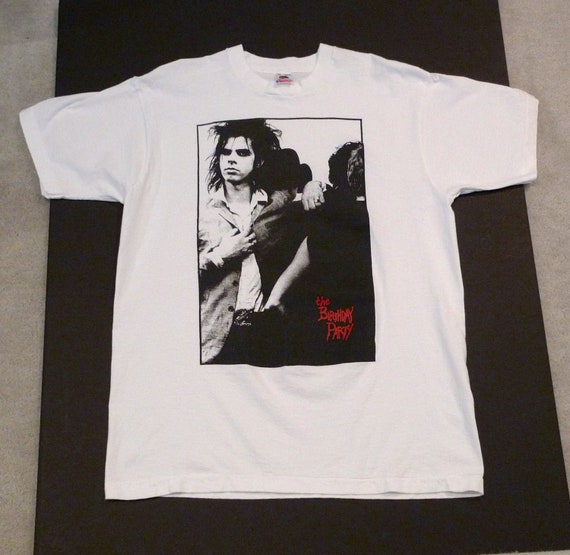 Nick Cave / Birthday Party T-shirt 1980s 1990s Vin