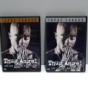 Tupac Shakur Thug Angel 2 DVDs / CD Set / Off The Cutting Room Floor /The Life of an Outlaw / Bonus Features Mohawk Music Record Store image 2