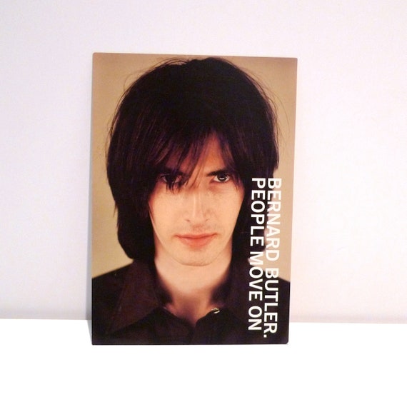 Bernard Butler People Move on Postcard 1998 & Friends and | Etsy
