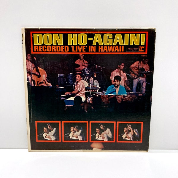 Don Ho and The Aliis Again Live from Hawaii Vinyl Record Vintage 1966 Tropical Tiki Bar Lounge Club Luau Party Duke's Waikiki Mohawk Music