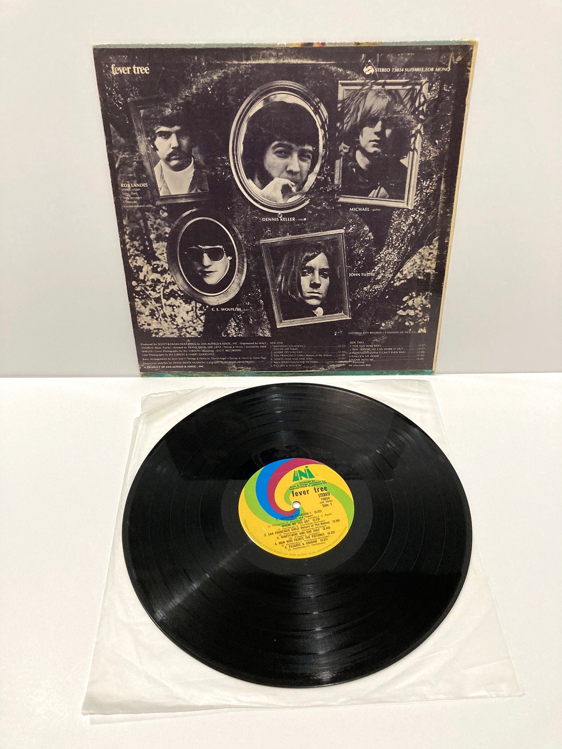 Fever Tree Vinyl Record Vintage 1969 Classic Electric Guitar Etsy