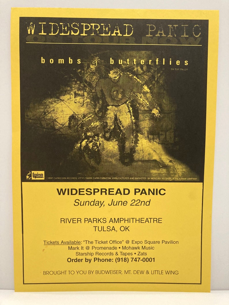 widespread panic 1997 tour