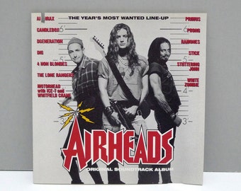 Airheads Original Soundtrack Album CD 1994 Vintage Compact Disc / Mohawk Music Records