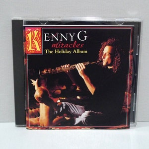 Kenny G - Miracles - The Holiday Album CD 1994 with booklet Vintage Christmas Smooth Jazz Compact Disc /  Winter Wonderland - Mohawk Music