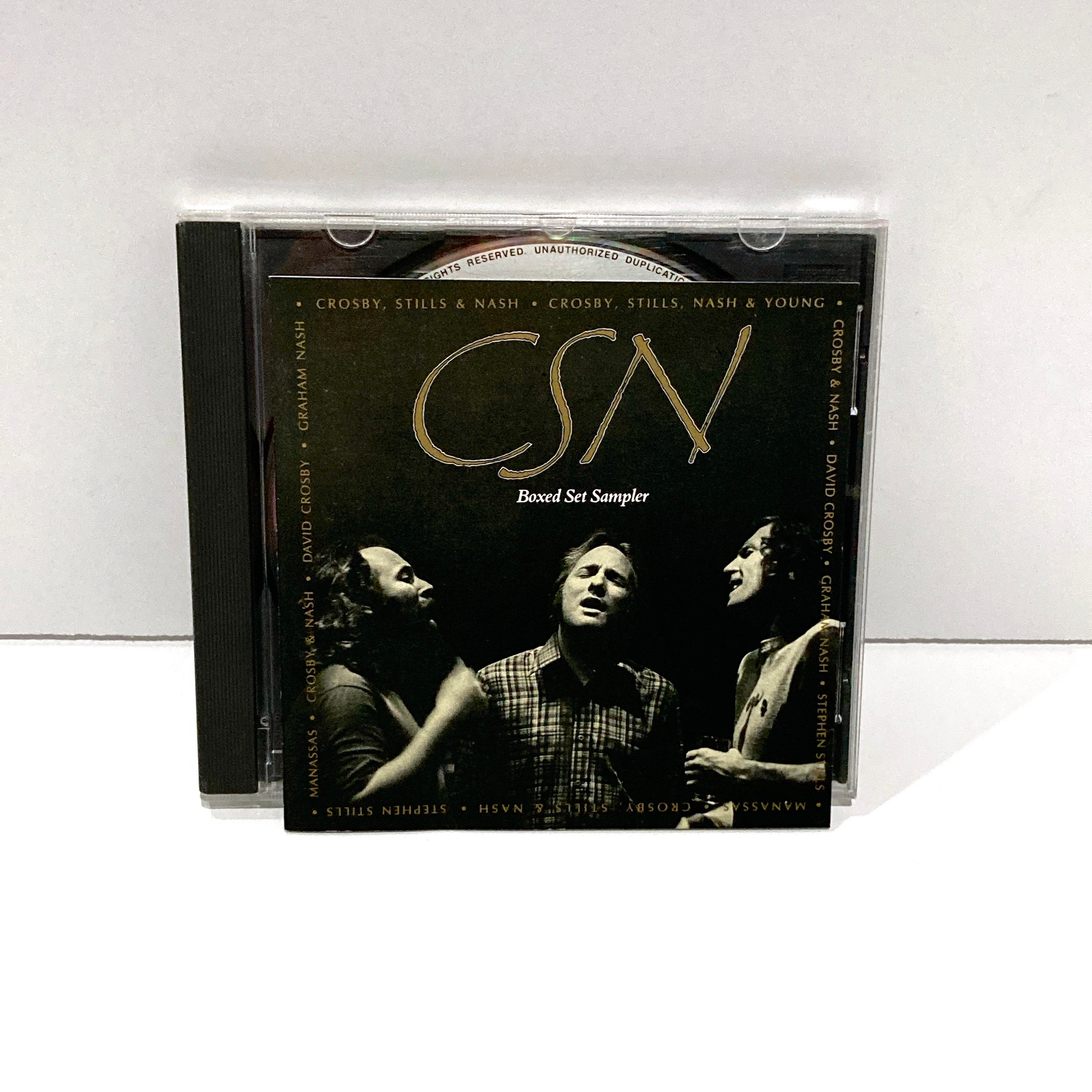 CSN - David Crosby, Stephen Stills & Graham Nash Greatest Hits Sampler ...