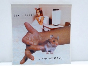 Sonic Youth Sticker - A Thousand Leaves 1998 Vintage Kim Gordon