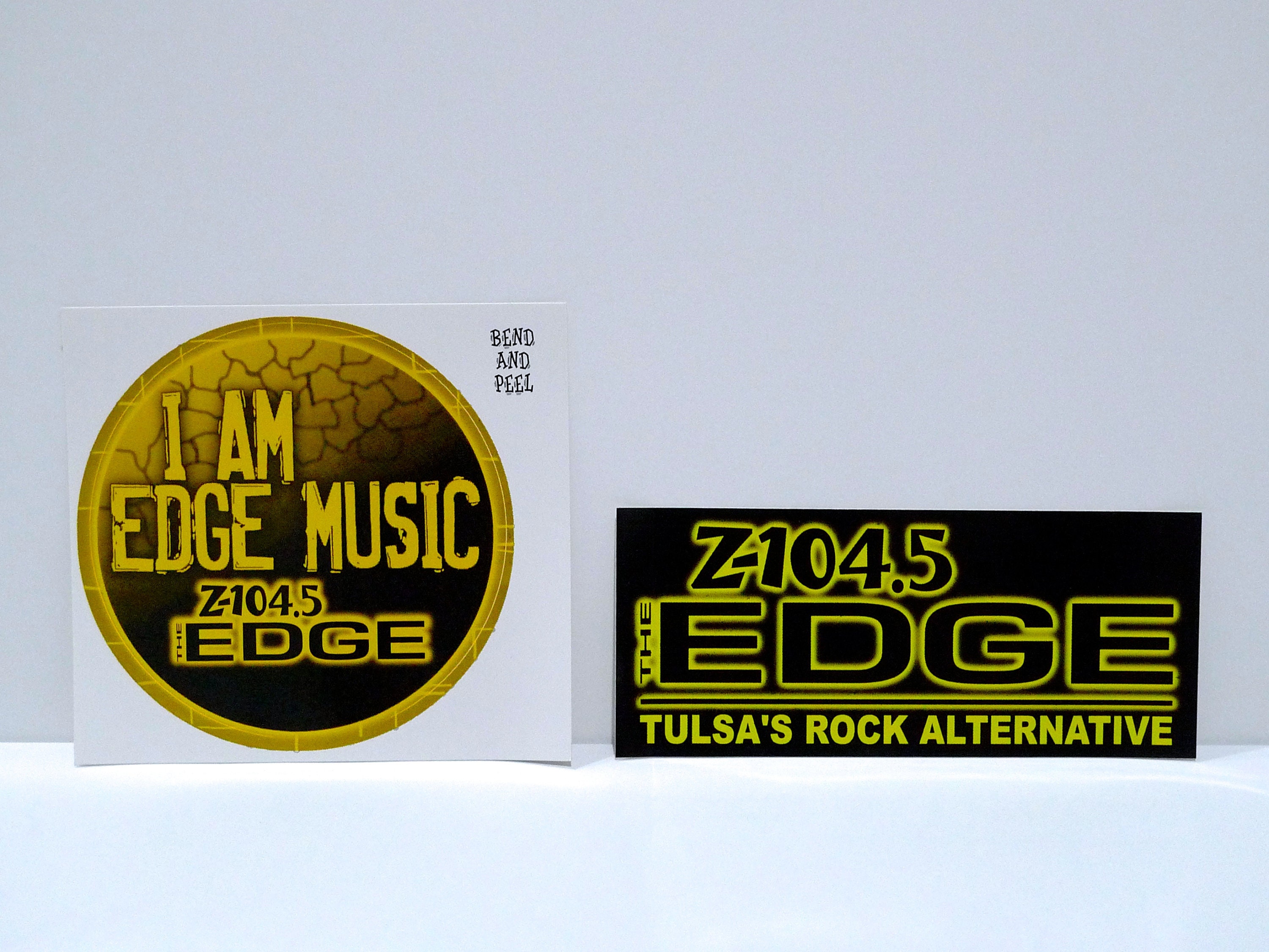 Christmas Music Radio Stations 2022 Tulsa The Edge Z104.5 Stickers Vintage Alternative Rock Fm Radio | Etsy Ireland