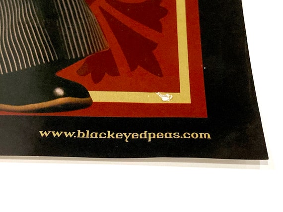 Black Eyed Peas Poster Monkey Business Vintage Hip Hop Band Etsy