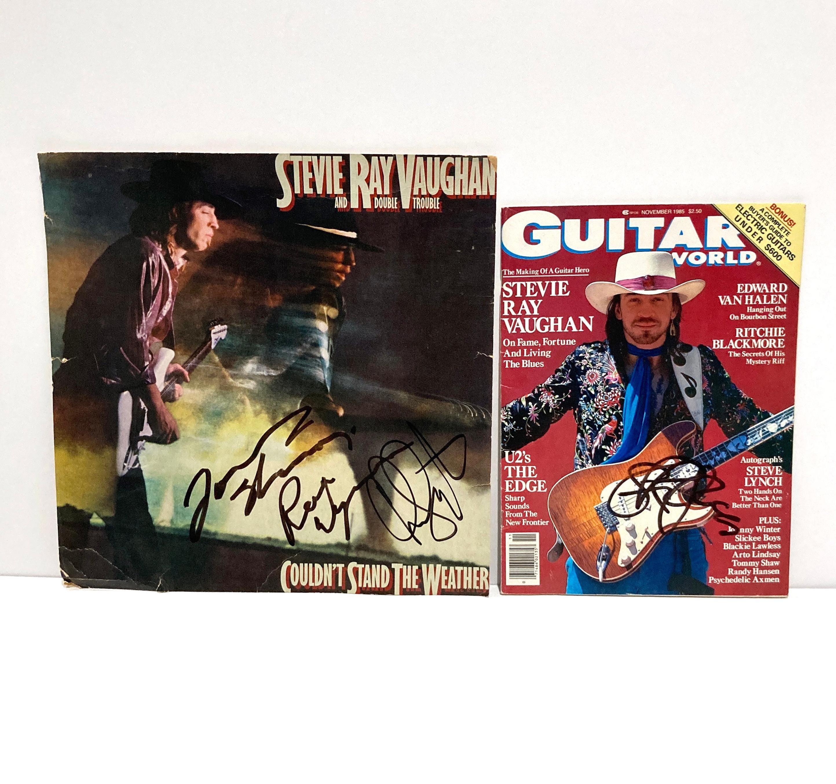 Stevie Ray Vaughan Autograph - Etsy