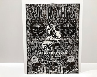 Evil Mothers Original Poster - 1992 Invisible Records - Curse