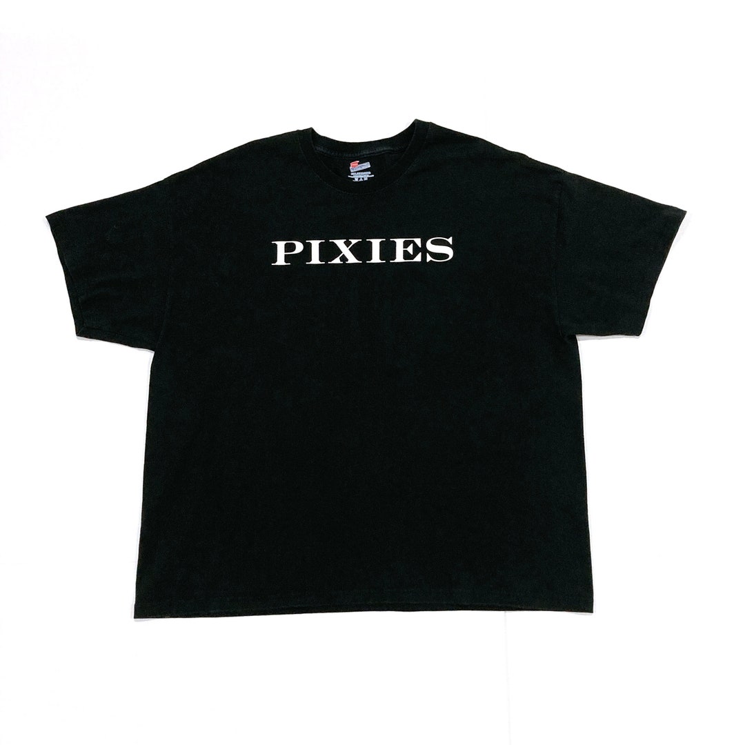 Pixies Band T Shirt Sellout Concert Tour Vintage 2004 Black Cotton Size 2XL From Tulsa Mohawk