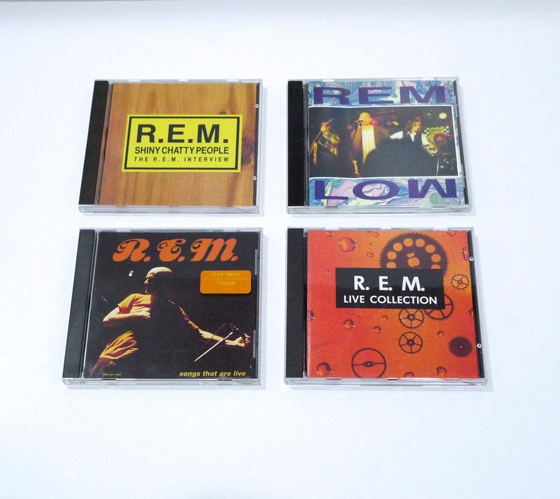 REM Cds Interview / Live Recordings Songs That Are Live / Etsy
