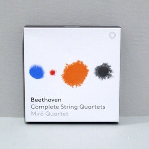 Beethoven Complete String Quartets - Miro Quartet 8 CD Boxset with booklet / Ludwig Van Beethoven Classical Compact Discs / Mohawk Music