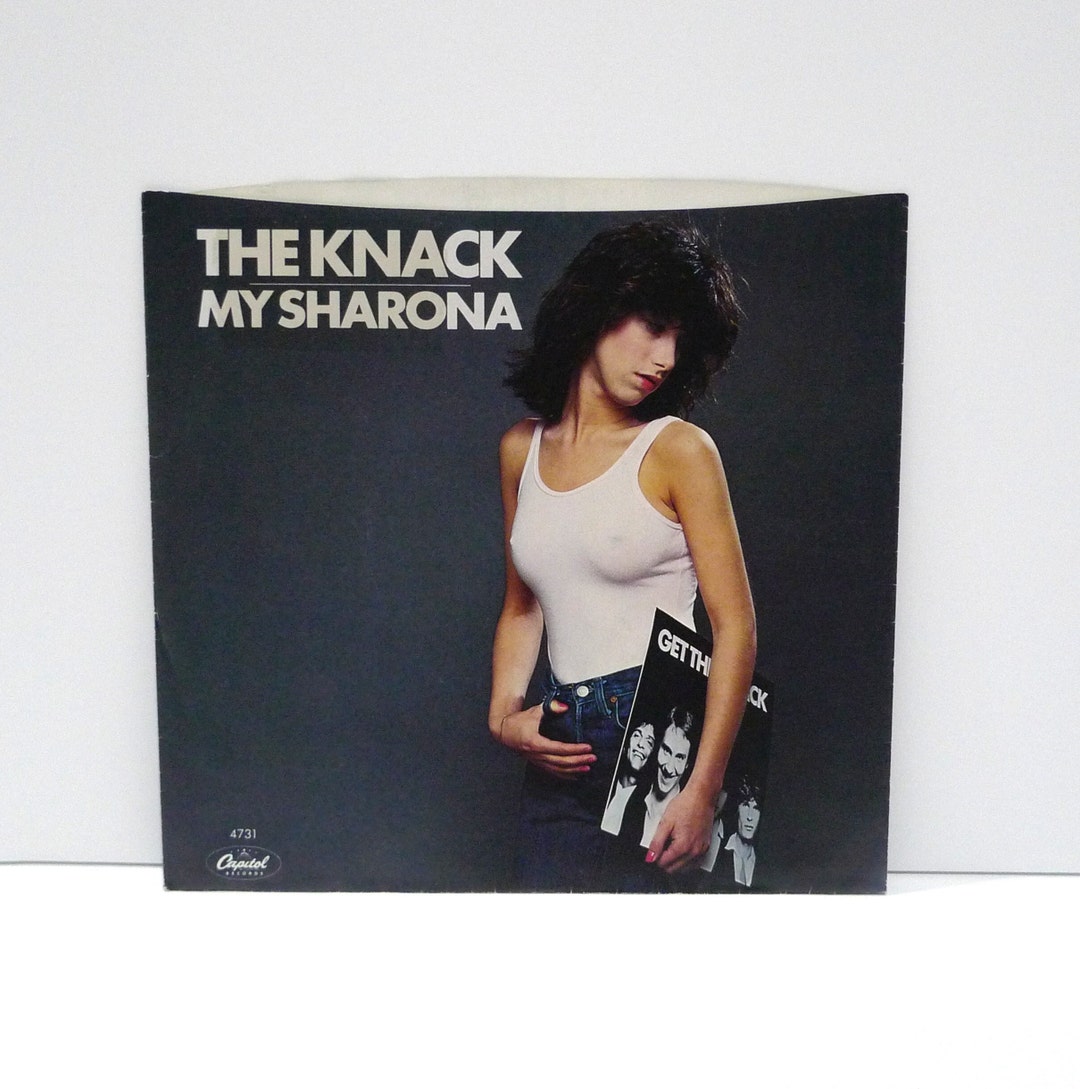the-knack-my-sharona-picture-sleeve-only-1979-vintage-7-inch-etsy