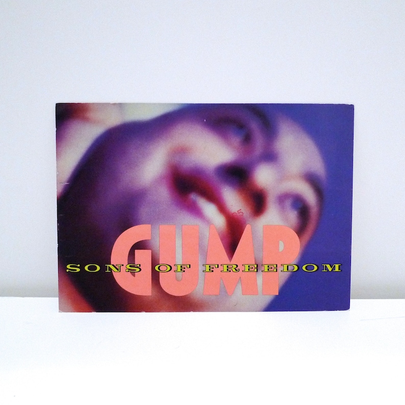 Sons of Freedom Gump Postcard Set 1991 Vintage Canadian Alternative Rock Band Don Harrison Don Binns Don Short 90s Mohawk Music Records