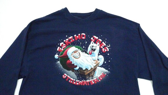 Eskimo Joes Christmas T Shirt Rockin 