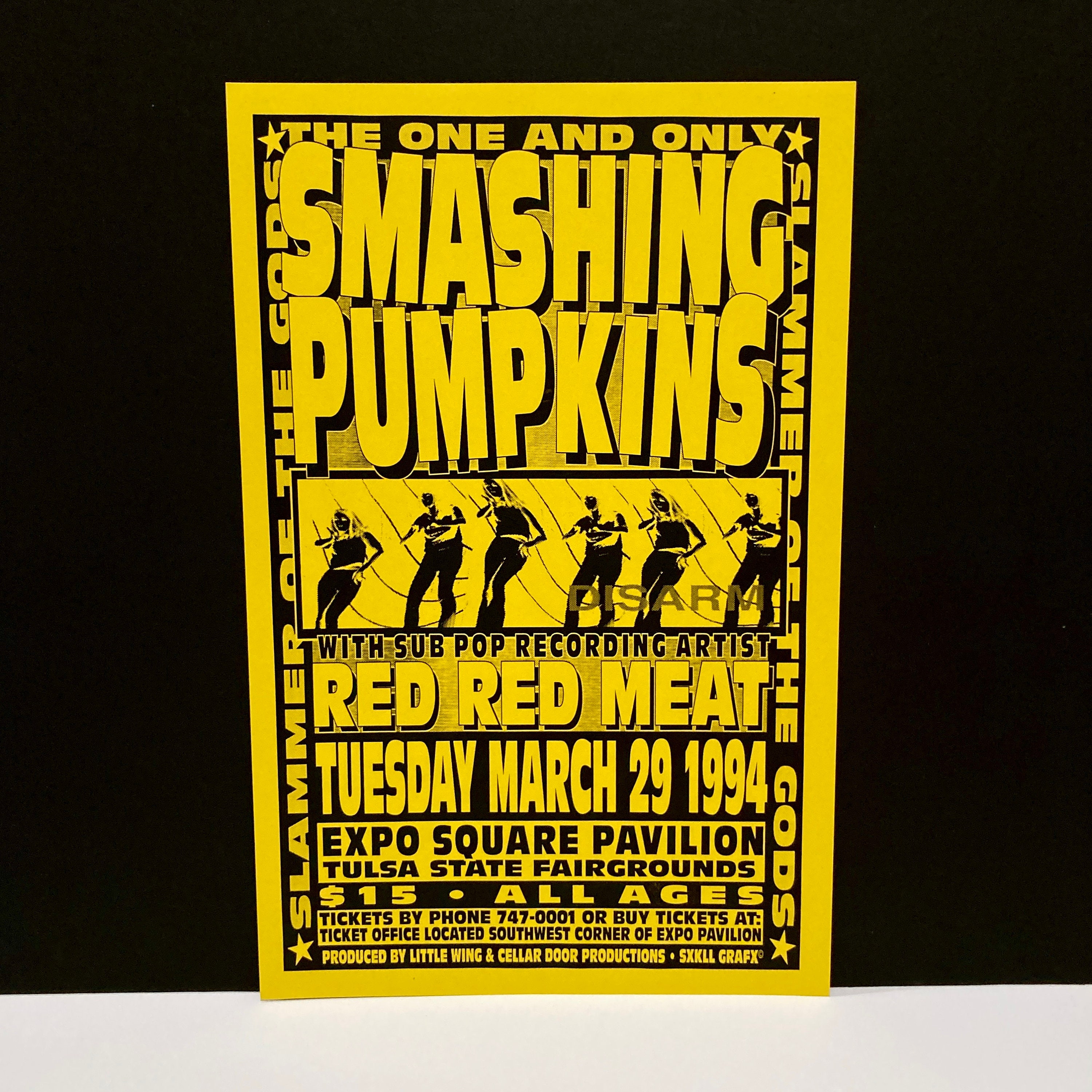 smashing pumpkins サイアミ　ポスター　当時物　オリジナル ORIGINAL 1993 SMASHING PUMPKINS GERMANY SIAMESE DREAM