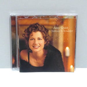 Amy Grant - A Christmas To Remember CD 1999 Vintage Holiday Compact Disc - Silent Night, Jingle Bell Rock, Mister Santa / Mohawk Music Store