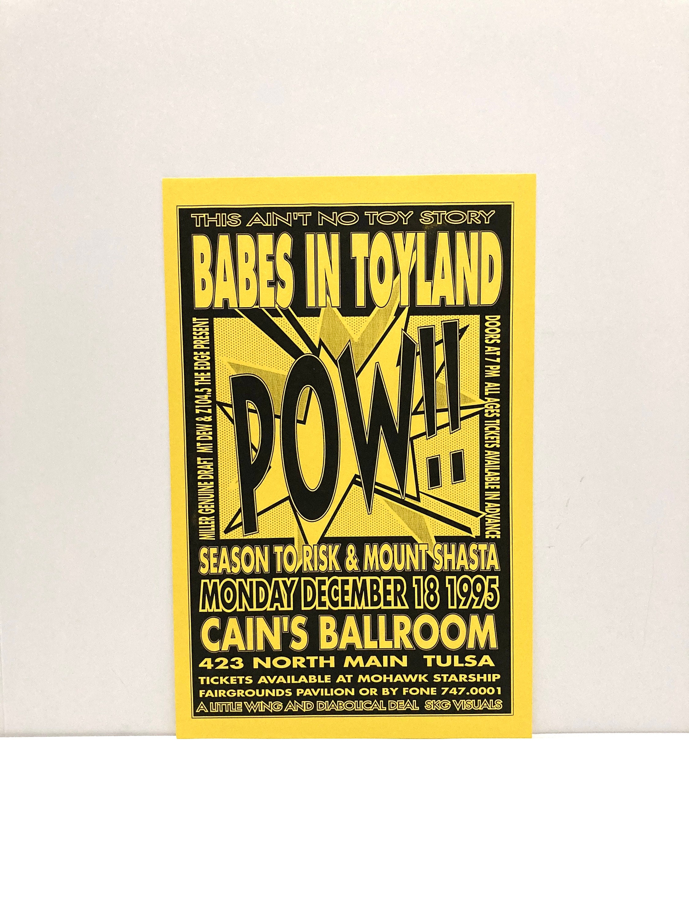 KOZIK BABES IN TOYLAND/KILLDOZER ポスター Babes Toyland Poster - Etsy