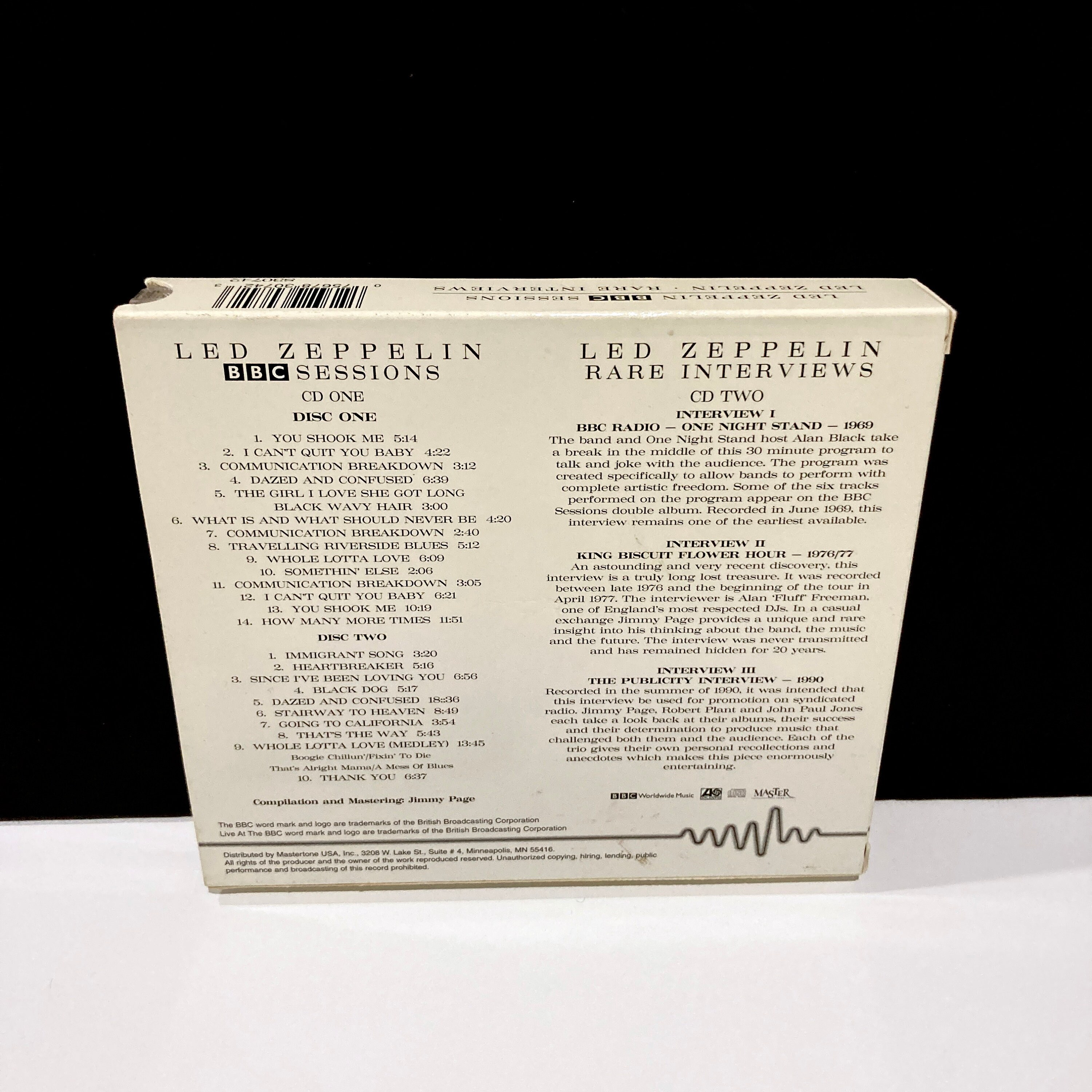 led zeppelin complete BBC (RARE!!セット送料込） Excellent] LED ZEPPELIN COMPLETE BBC Rare CD Set From Japan