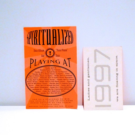 Spiritualized Ladies And Gentlemen We Are Now Floating In Etsy