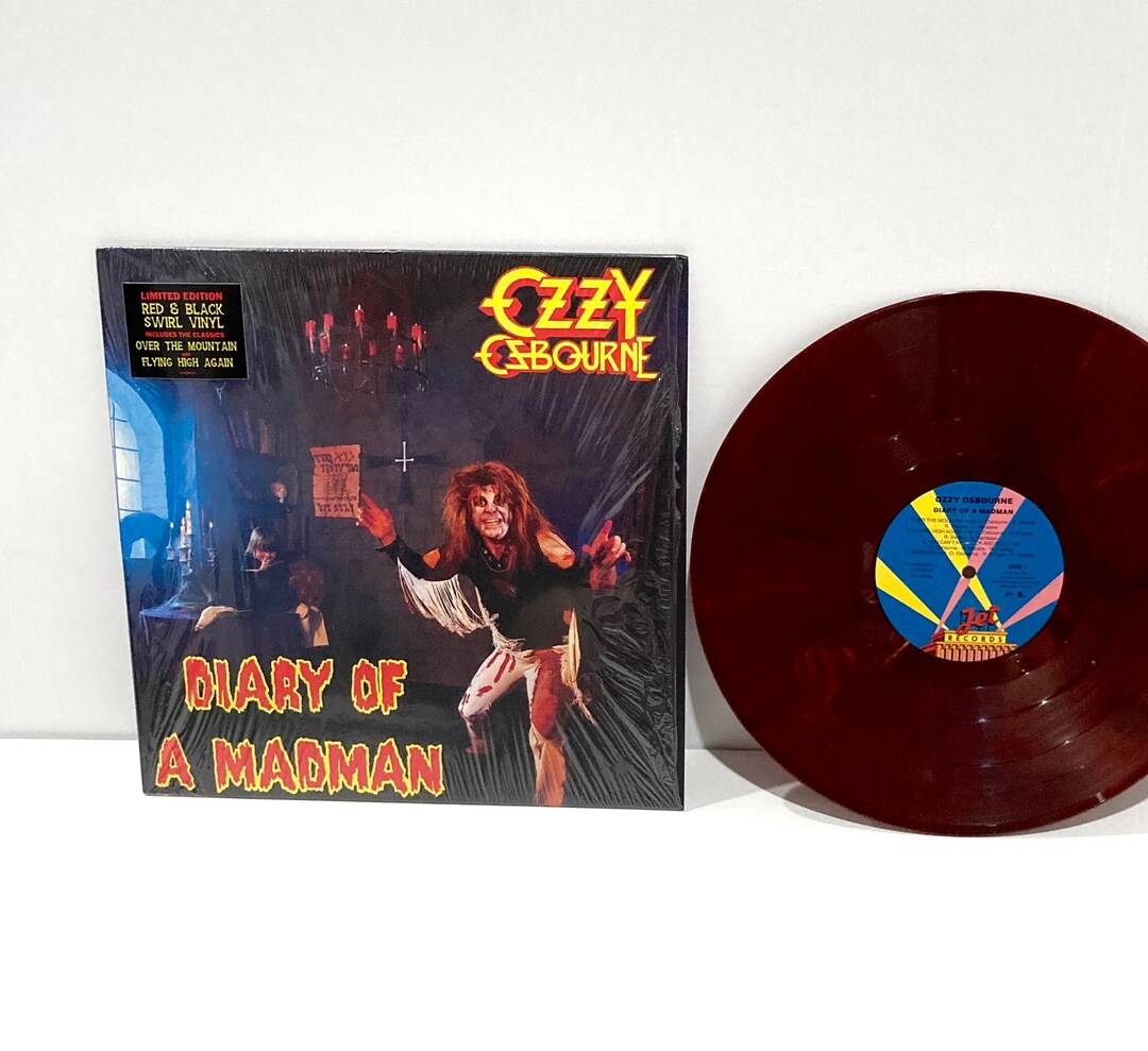 OZZY OSBOURNE Signed Album Diary of a Madman COA hologram