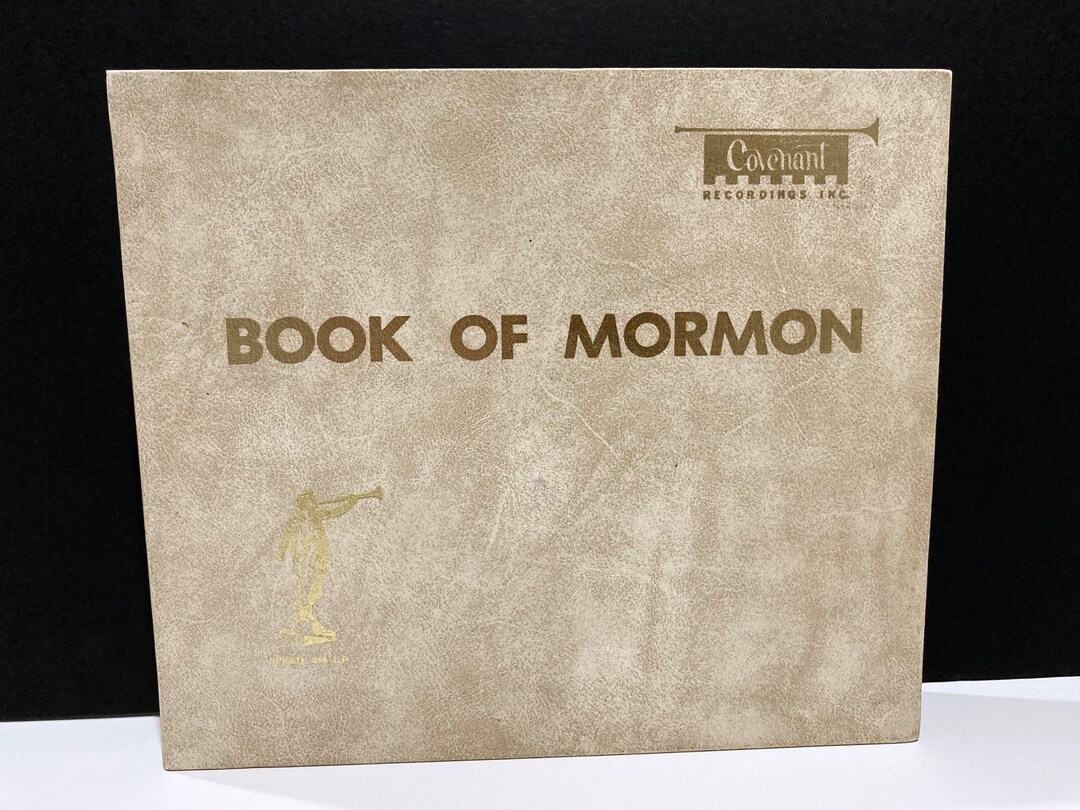 The Book of Mormon Gold Colored Vinyl 17 Record Set Vintage 1961