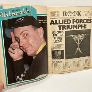 The Rolling Stones Mick Jagger Hit Parader Magazine Vintage November